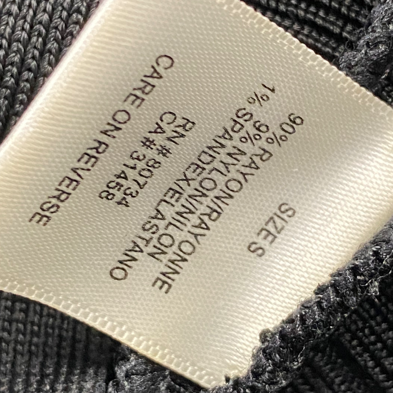 Hervé Léger black cocktail dress