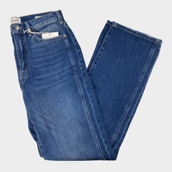 Frame women's Le Jane high waisted blue jeans