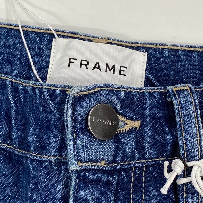 Frame women's Le Jane high waisted blue jeans