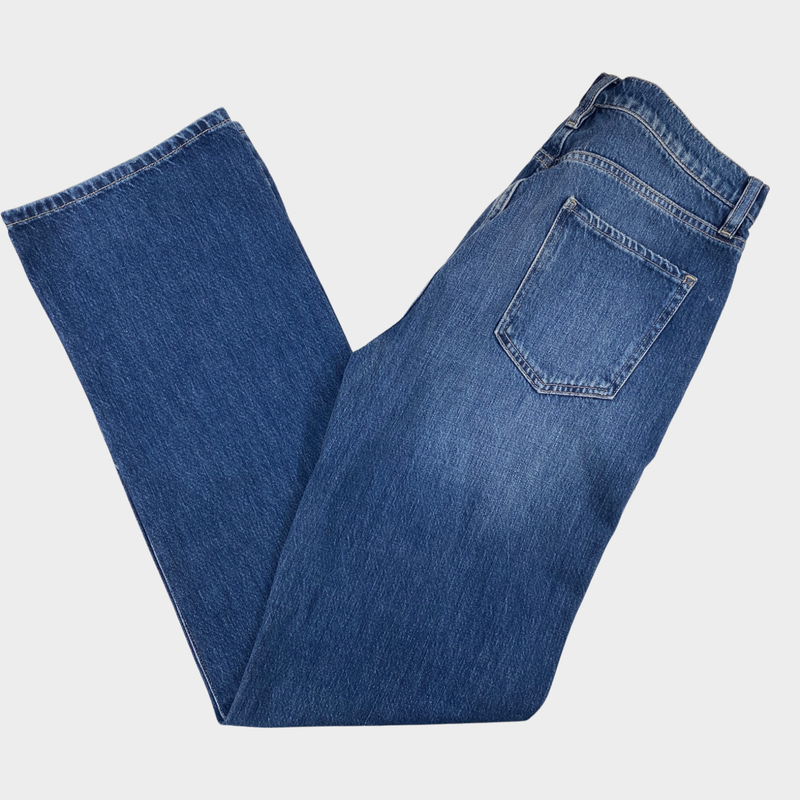 Frame women's Le Jane high waisted blue jeans
