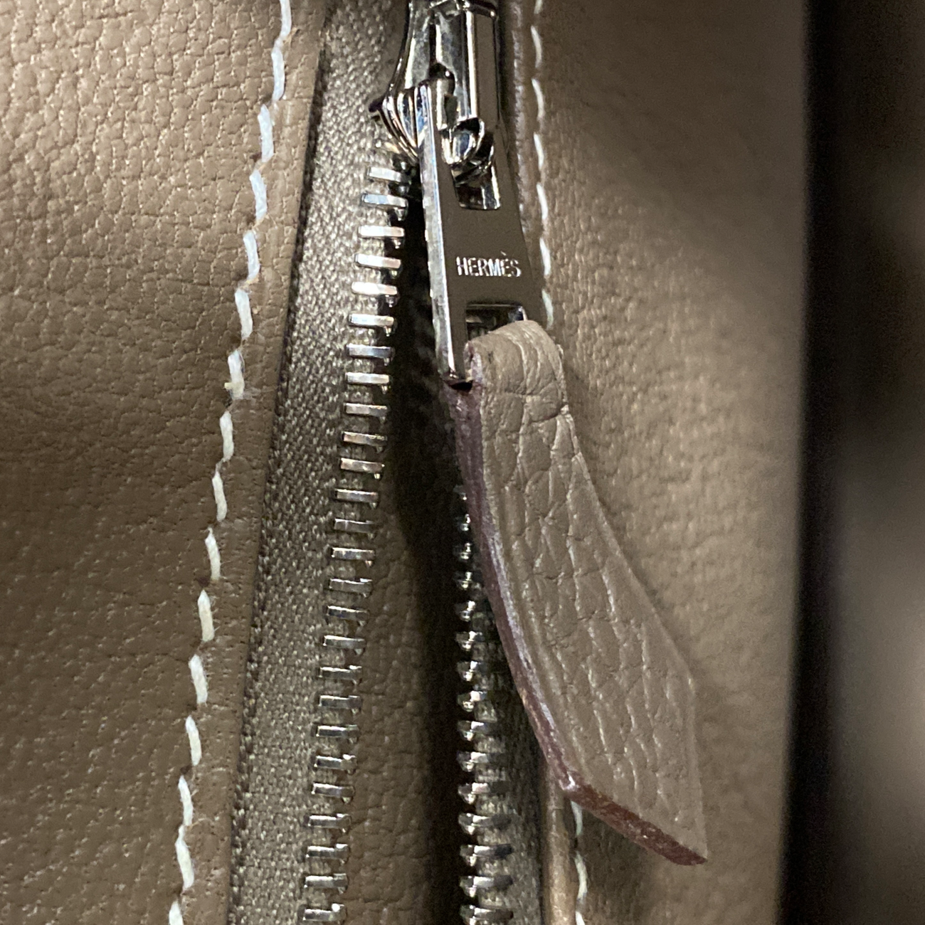Hermès Birkin 35 Etoupe - Taurillon Clemence Leather
