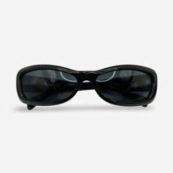 Chanel Women's Y2K Era Black Diamante Sunglasses
