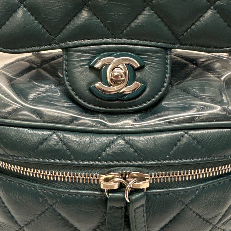 Chanel 2018 Dark Green PVC Backpack