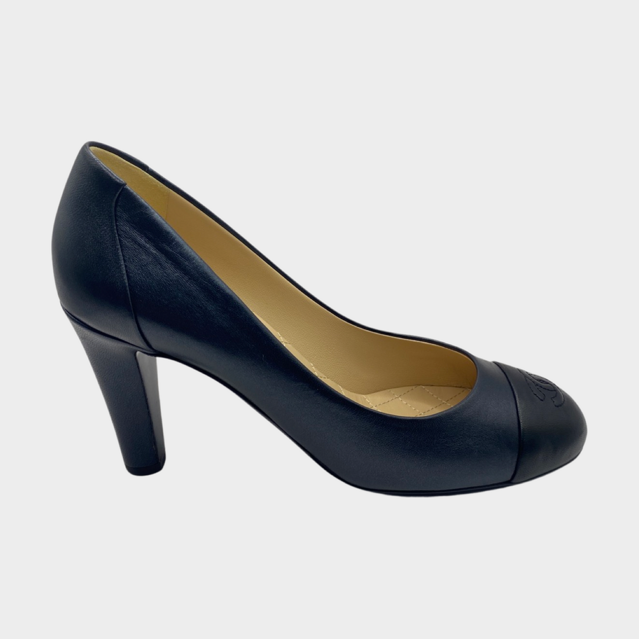 Chanel color 2025 block shoes