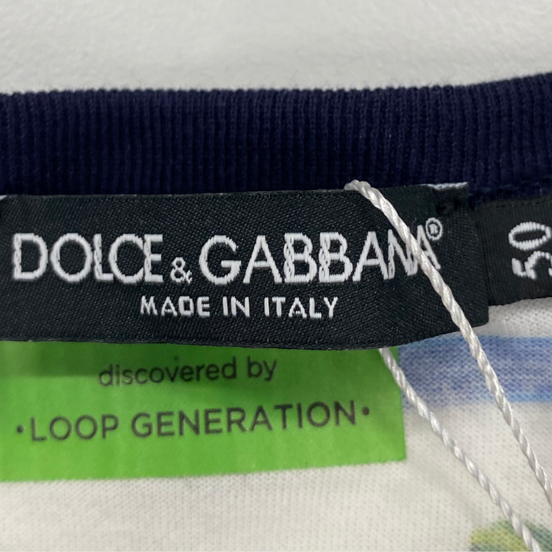 DOLCE&GABBANA multicolour graphic print T-shirt