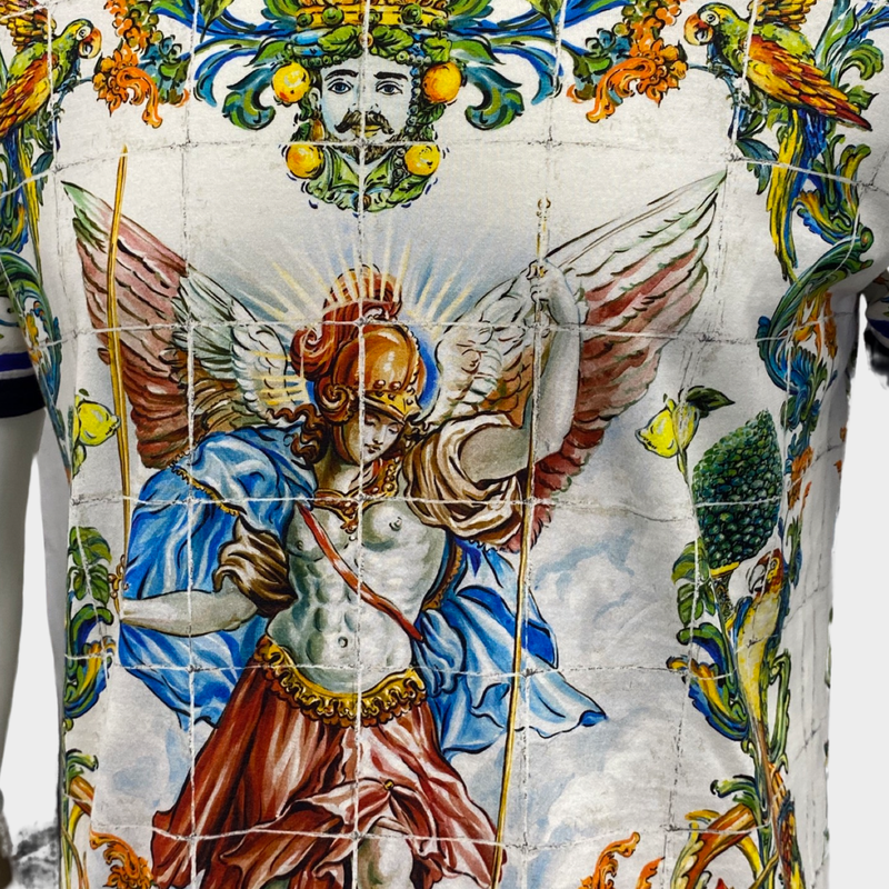 DOLCE&GABBANA multicolour graphic print T-shirt