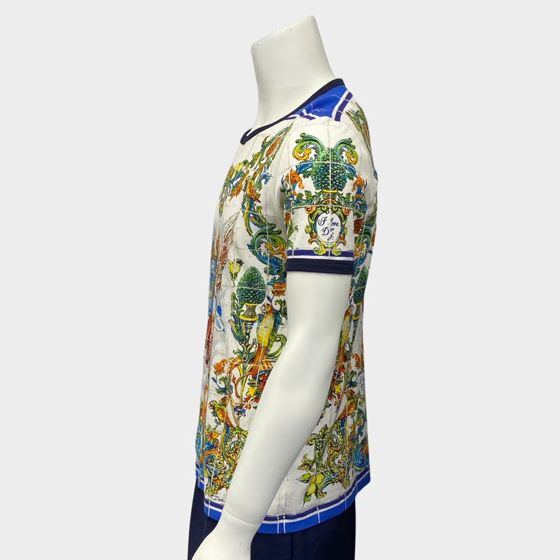 DOLCE&GABBANA multicolour graphic print T-shirt