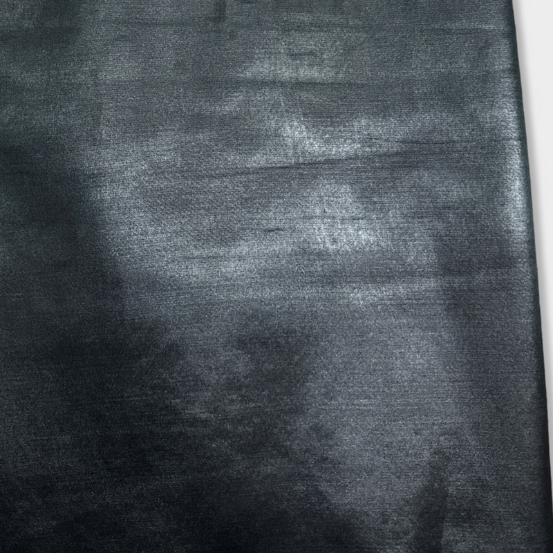 Saint Laurent Glitter Black Skirt