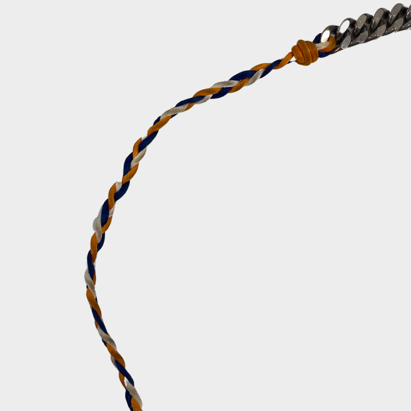 Balenciaga men's triple-style necklace
