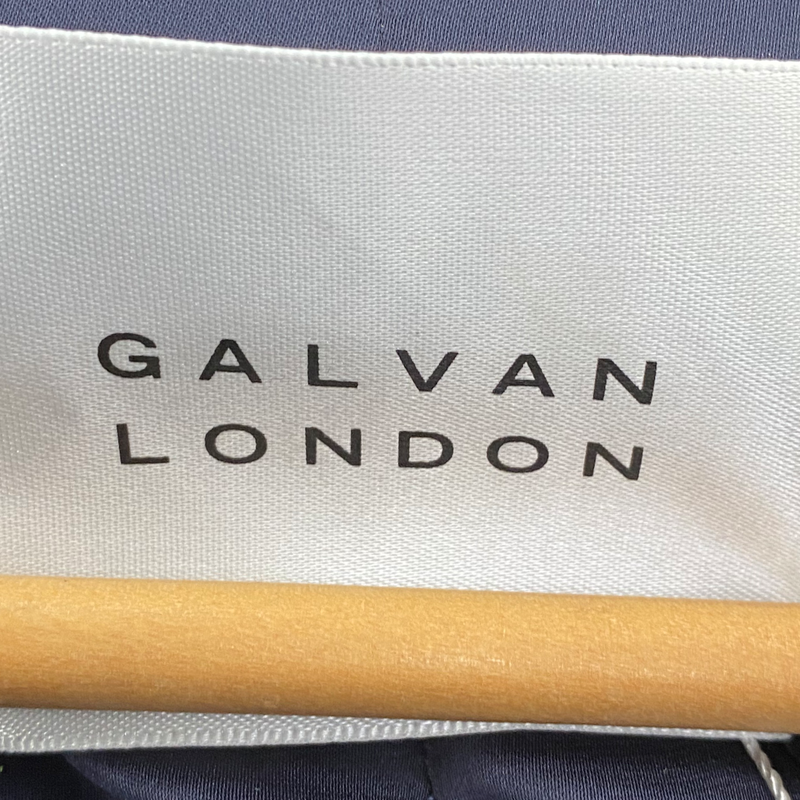 Galvan london women's navy 'boyfriend trench' coat
