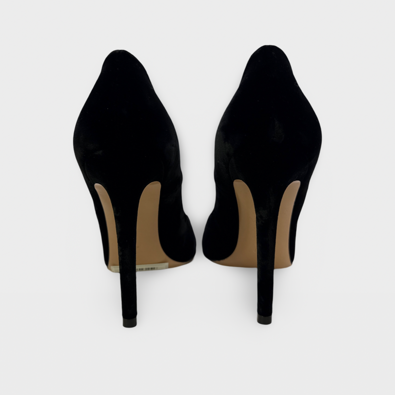 Gianvito Rossi Black Velvet pumps
