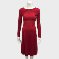 Alaïa Vintage Red Wool Dress
