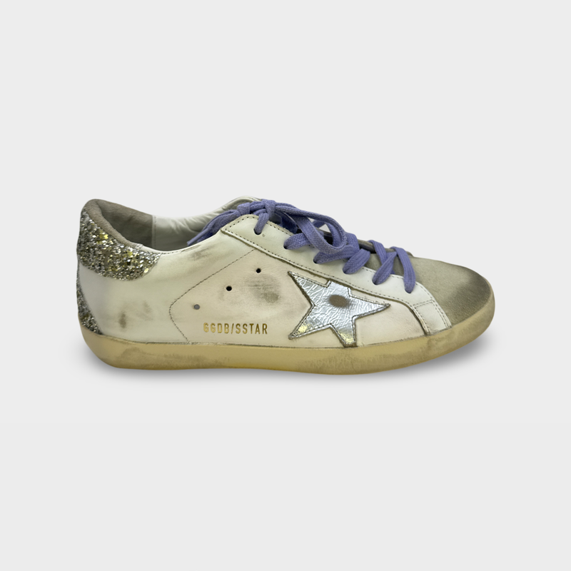 Golden Goose Women's Superstar 'White Ice' trainers