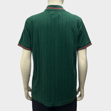 トップス supreme green navy border polo shirt American Supreme Polo Men | Polo | New Wave Italia