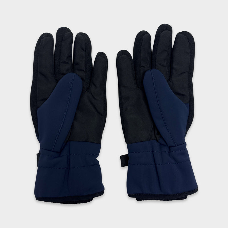 Fendi Men's Monster Eye Navy Gloves