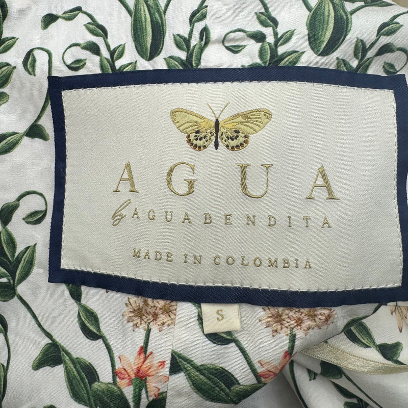 Agua by Agua Bendita Pluma Floral Corset Cotton Dress