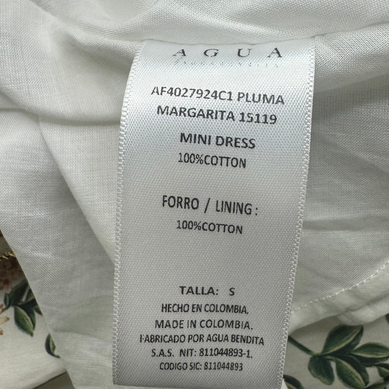 Agua by Agua Bendita Pluma Floral Corset Cotton Dress