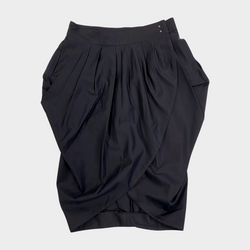 MCQ Alexander Mcqueen black envelope pencil skirt
