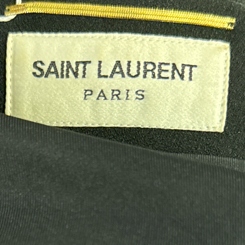 Saint Laurent Black Mini Dress