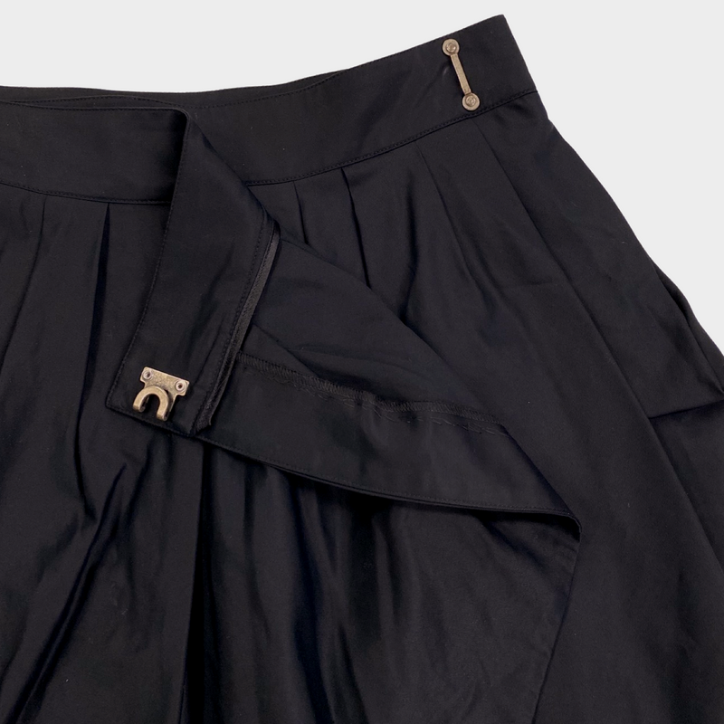 MCQ Alexander Mcqueen black envelope pencil skirt