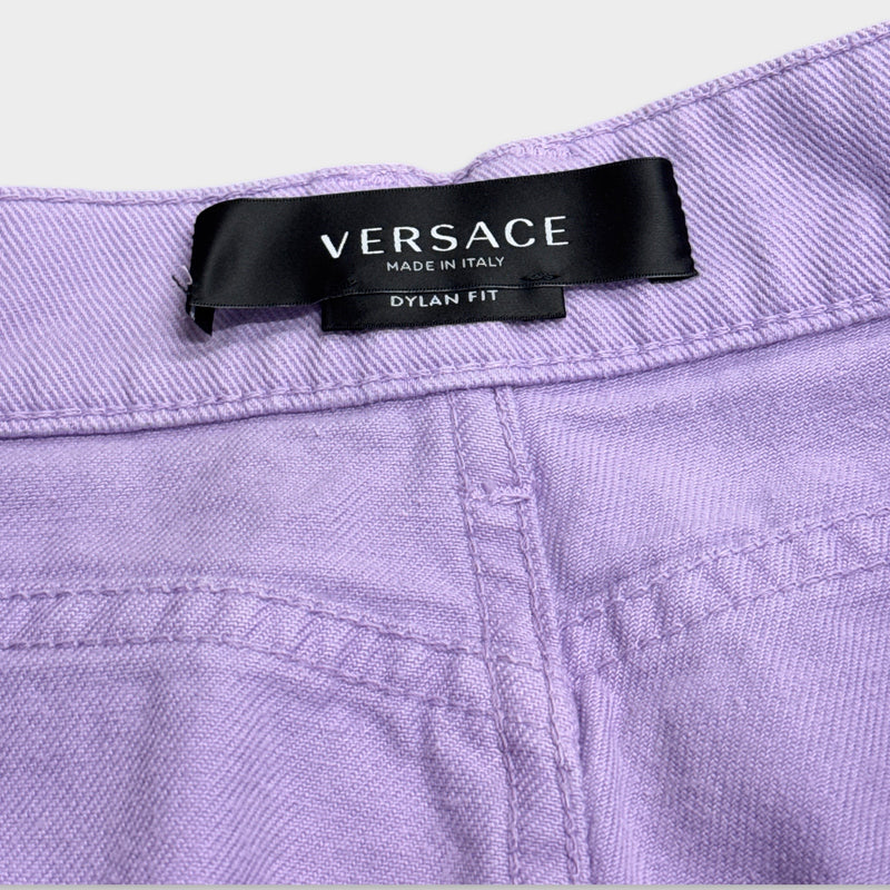 Versace Men's Lilac Jeans