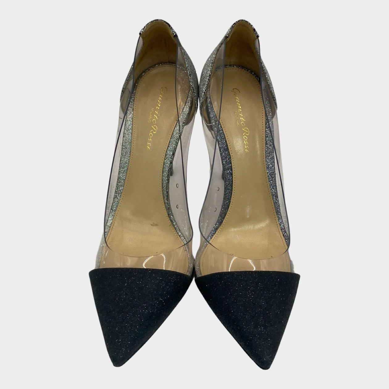 Gianvito rossi online transparent pumps