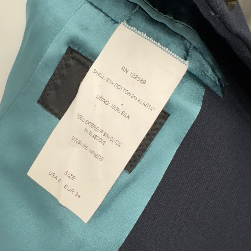 The Row Women's Cotton Navy Blazer