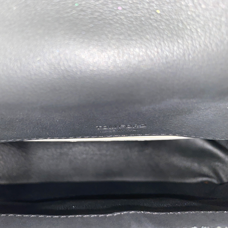 Tom Ford women's velvet bag with silver chain