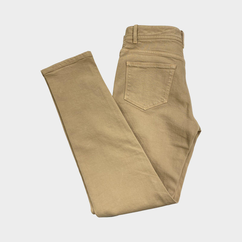 Loro Piana women's beige denim trousers