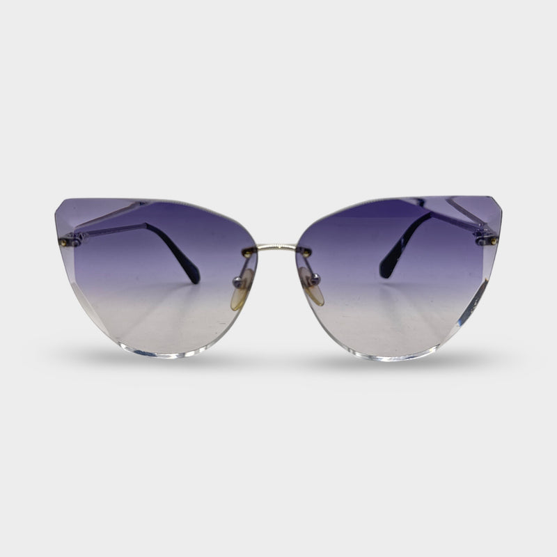 Louis Vuitton Women's Purple Diamond Shape Sunglasses