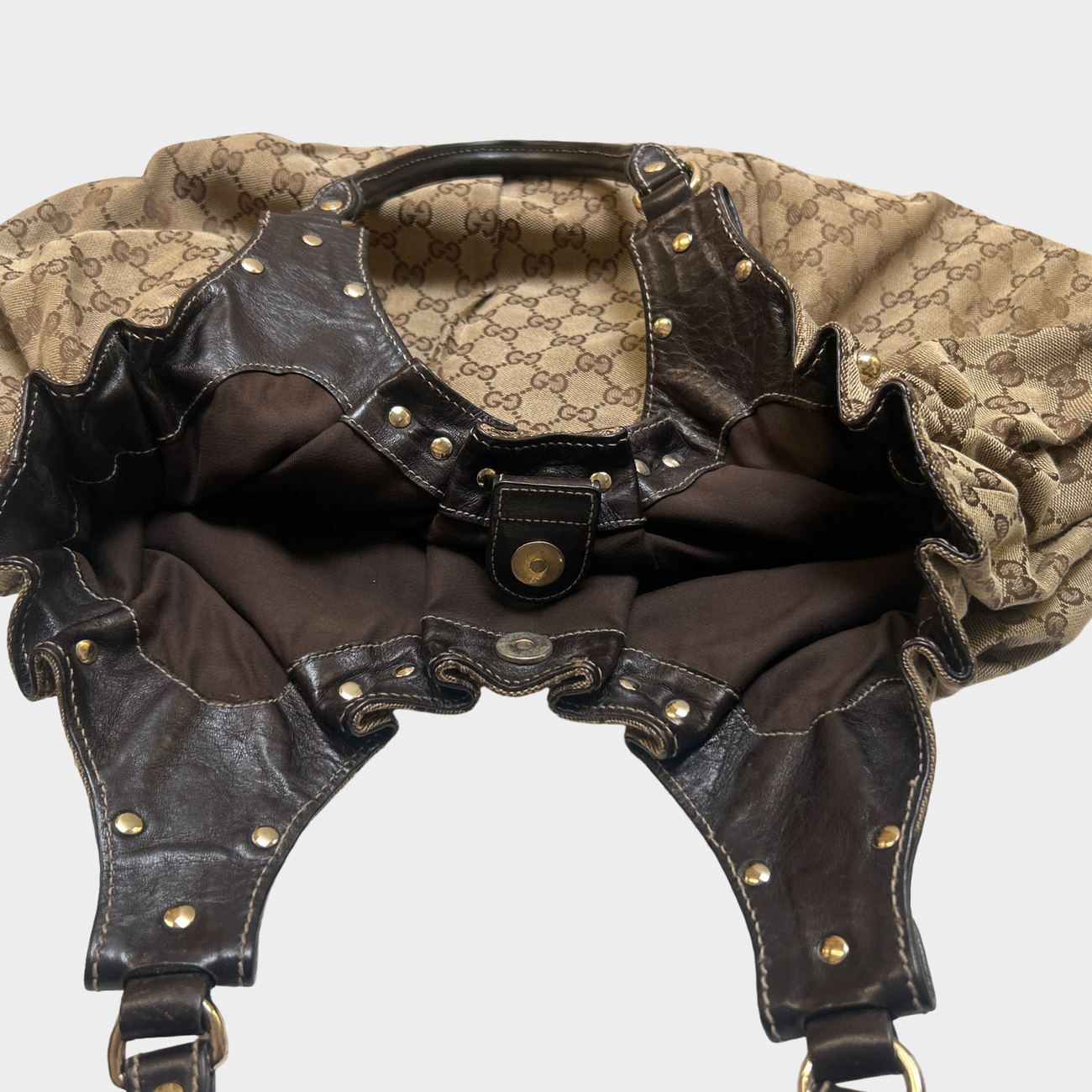 Burberry check link bag sales