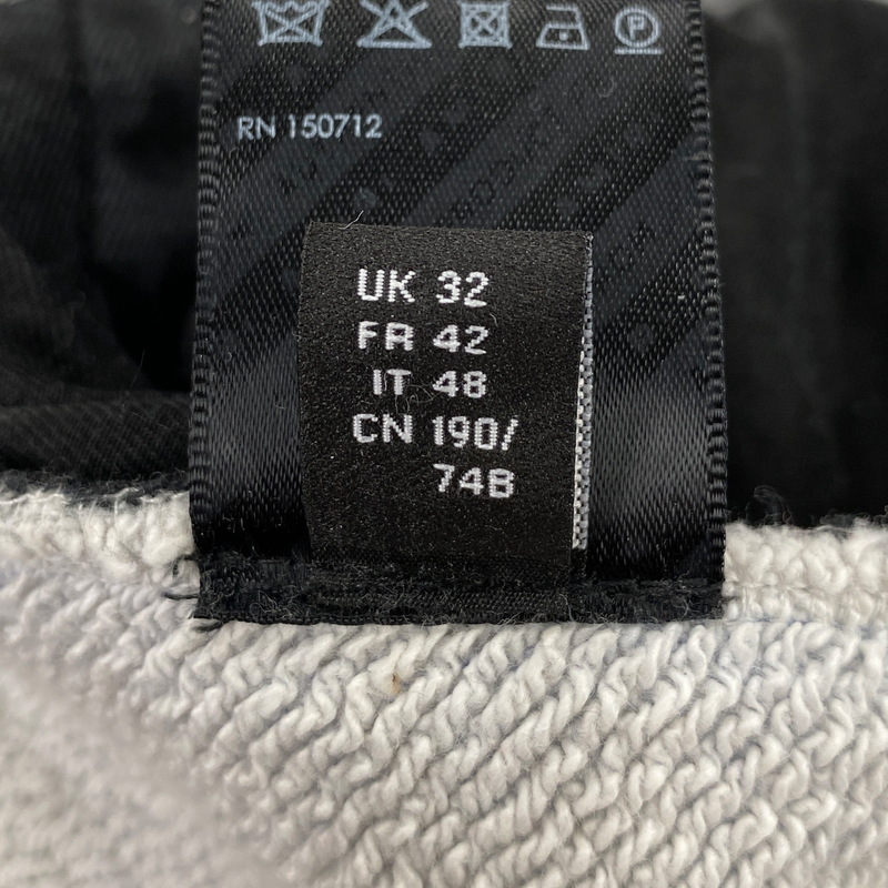 Amiri men's blue and grey cotton joggers
