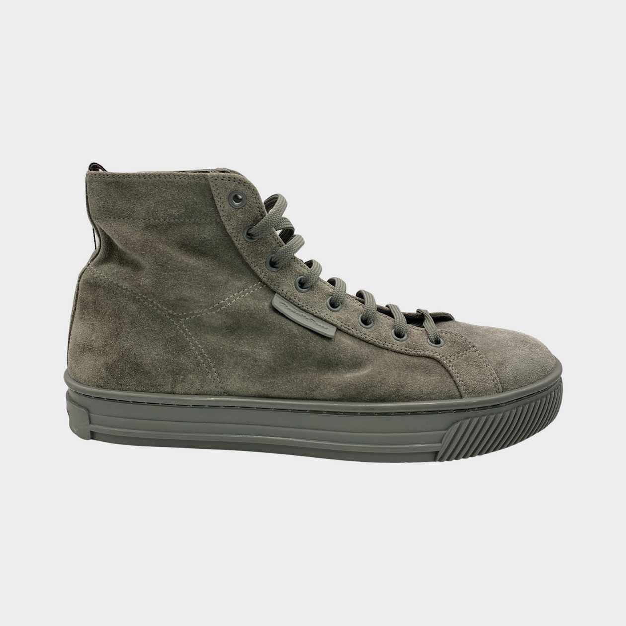 Suede high 2025 top trainers