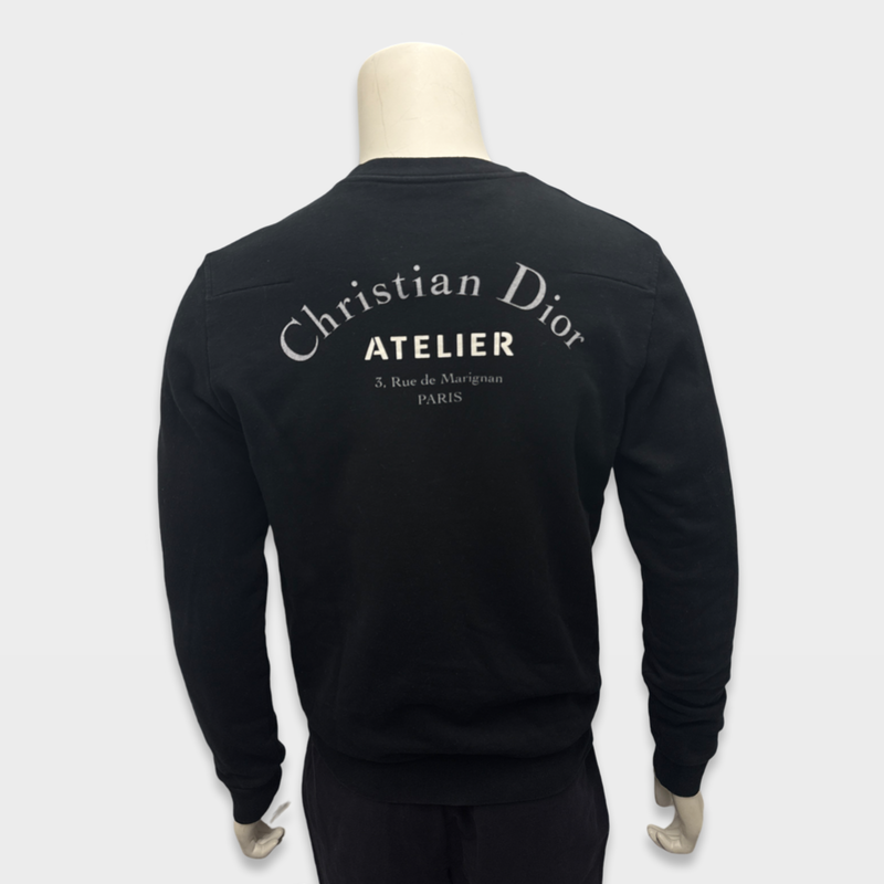 Dior Homme Atelier Black Sweatshirt