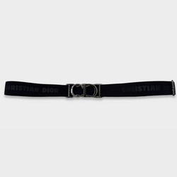 Dior Men's CD Black Belt