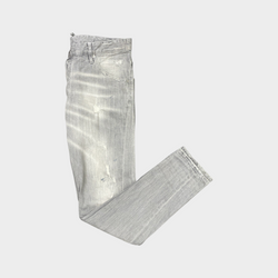 Dsquared men's grey ripped jeans