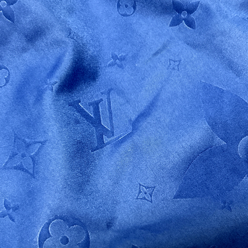 Louis Vuitton Men's Electric Blue Monogram Swim Shorts