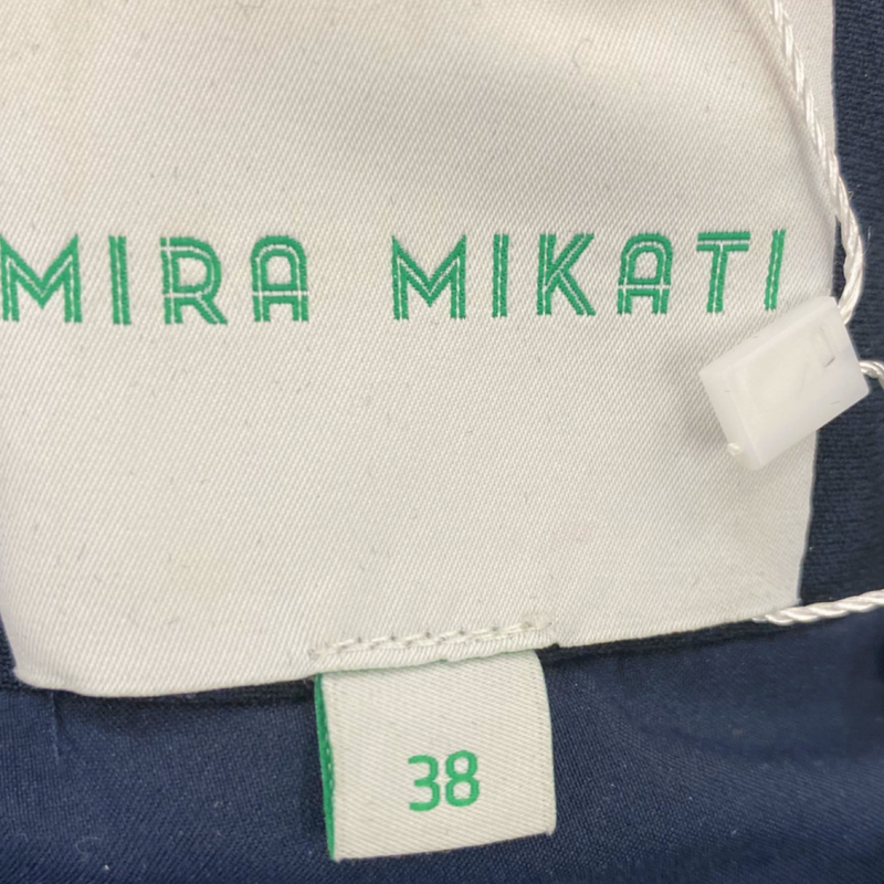 Mira Mikati Women's Navy Varsity Jacket