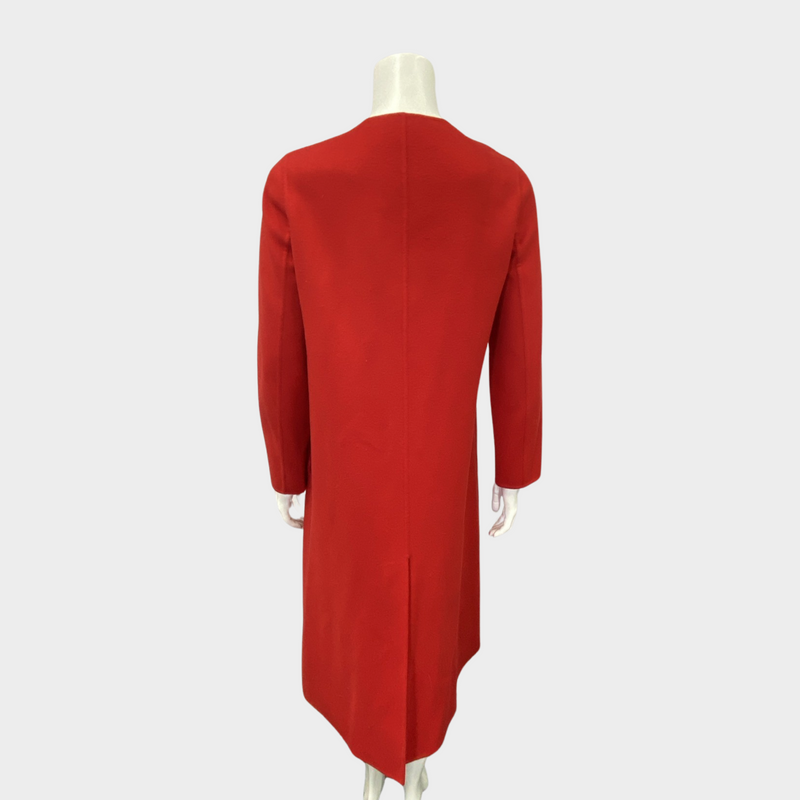 Valentino women's red wool coat