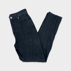 Mugler women's Black Spiral Jeans