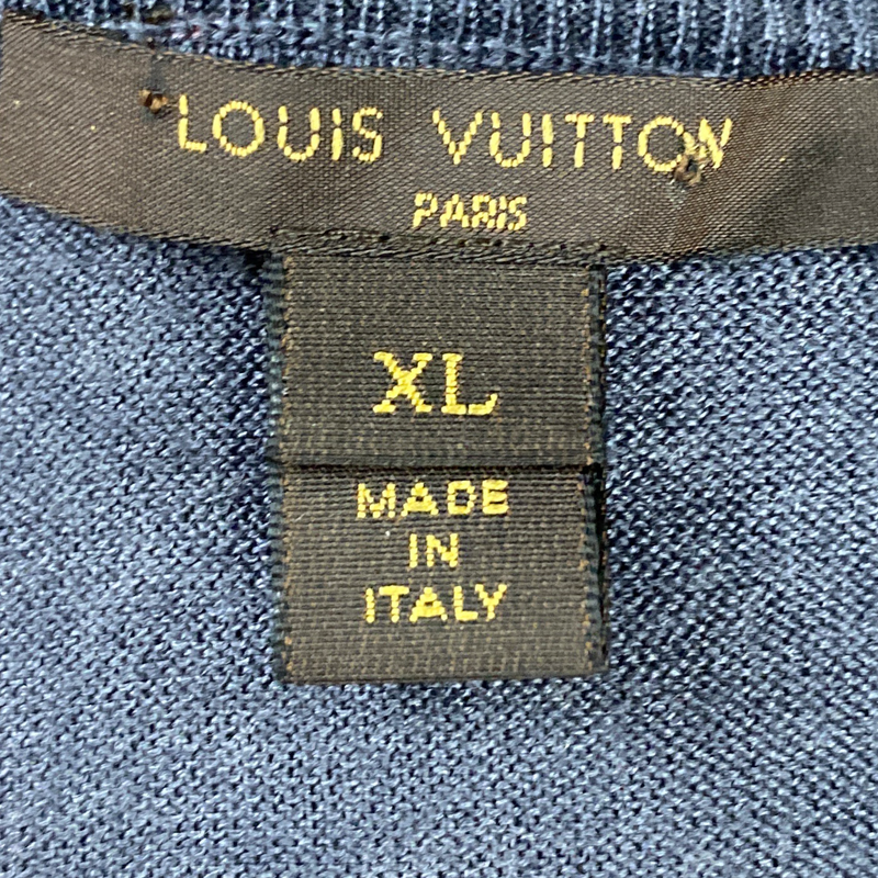 Louis Vuitton women's grey sequin jumper