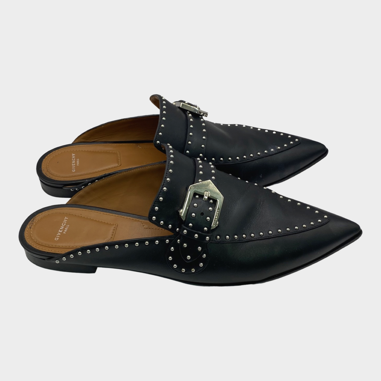 Givenchy elegant hot sale studded loafer mule