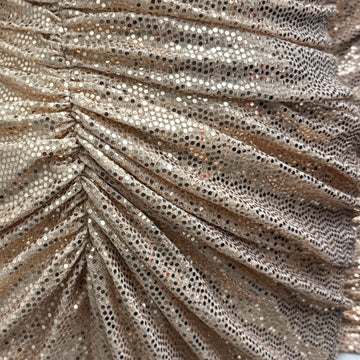 Alexandre Vauthier Gold Sequin Asymetrical Evening Dress Loop Generation Alexandre Vauthier Gold Sequin Asymetrical Evening Dress Loop Generation
