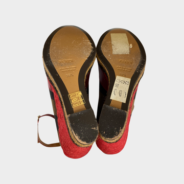 Wedges fendi best sale