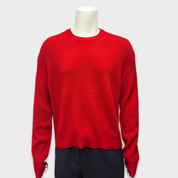 Thom Browne Men's Red wool jumper