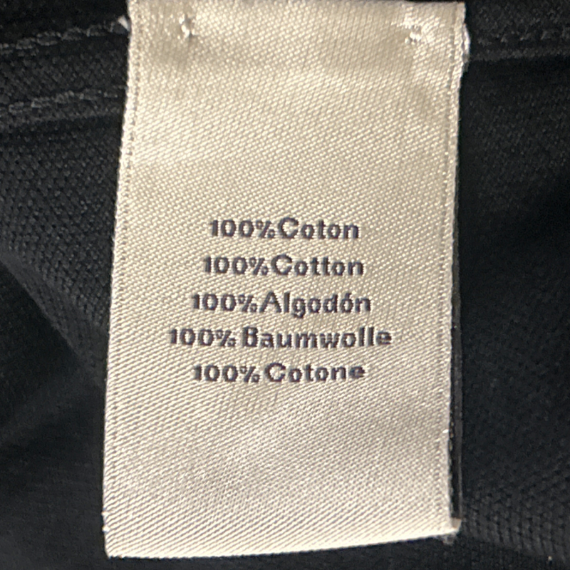 Hermes Men's Black Cotton Polo Shirt