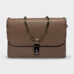 Valentino Women's Rockstud Blush Pink Crossbody on a chain Bag