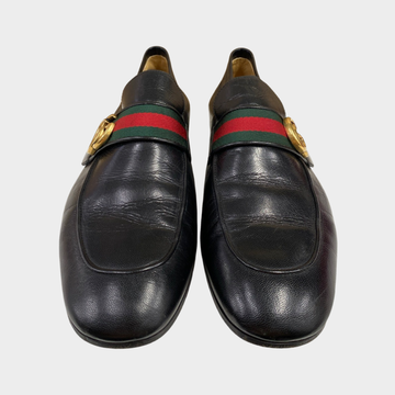 Gucci donnie gg leather loafers sale