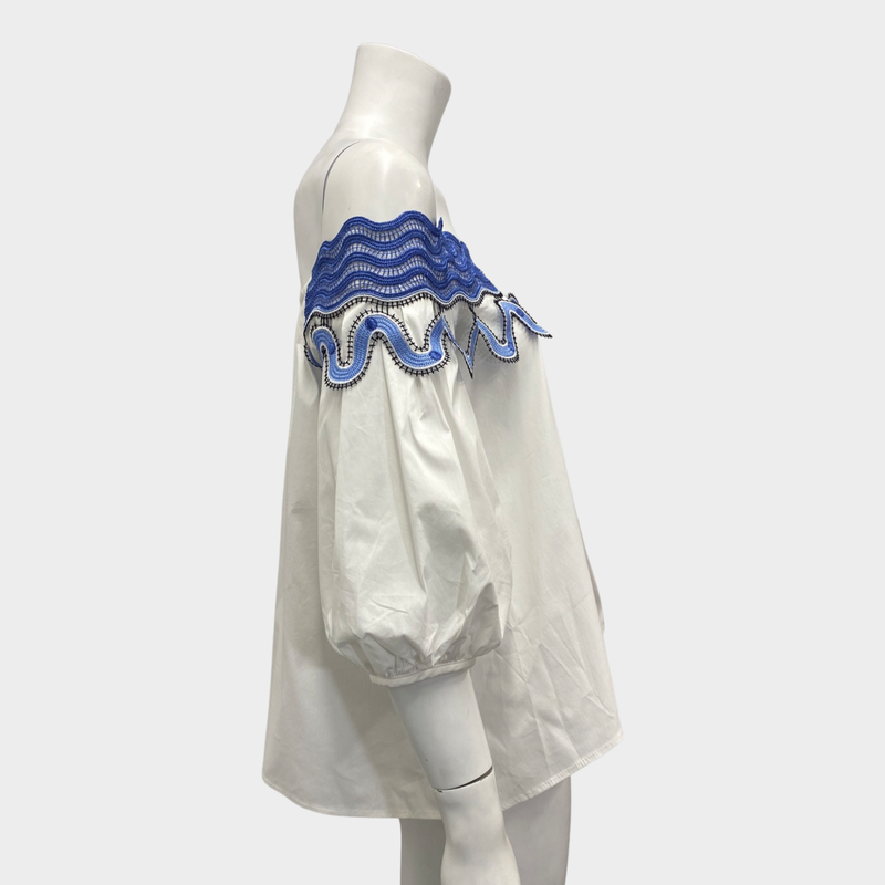 PETER PILOTTO white cotton blouse