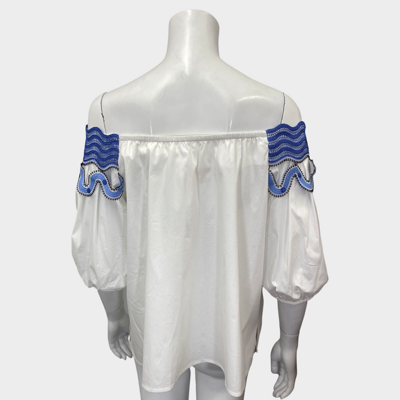 PETER PILOTTO white cotton blouse